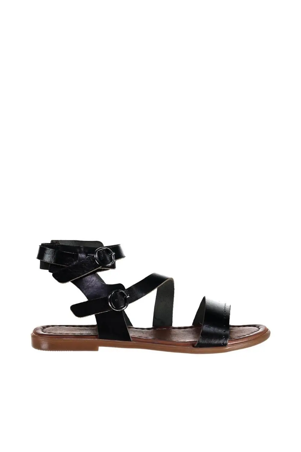 Трендовые женские сандалии из натуральной кожи TAKSS19YS0014 | Обувь