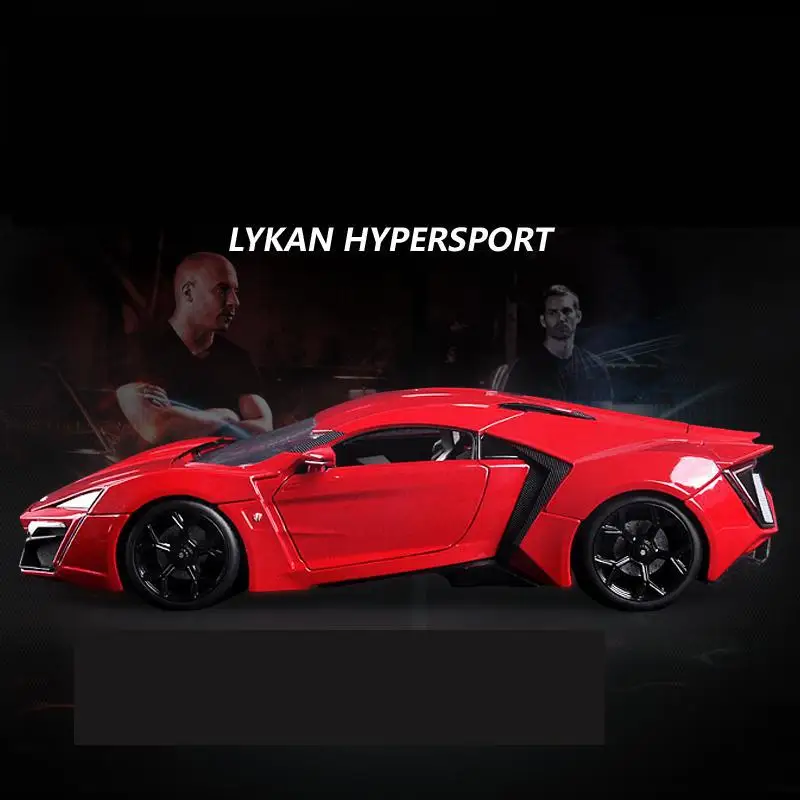Муравей 1:18 Литой модельный автомобиль игрушка быстрый и яростный JADALykan спортивный автомобиль литая модель машины модели игрушечных автомобилей для мальчиков