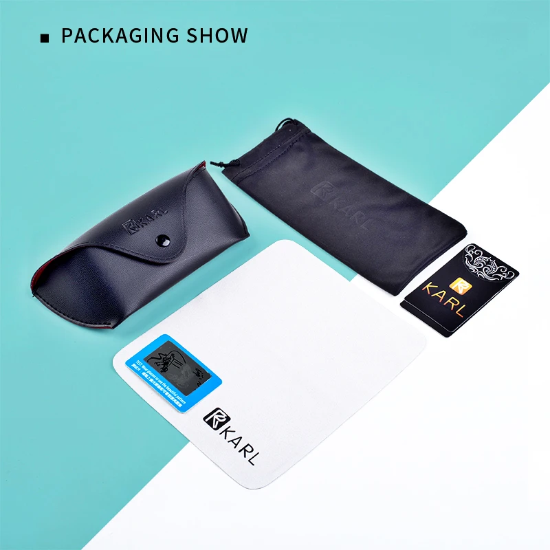 Поляризационные солнцезащитные очки мужские классические безрамные Квадратные