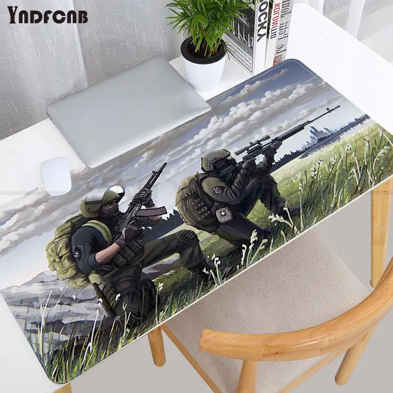 

YNDFCNB Escape from Tarkov Gaming Player desk laptop Rubber Mouse Mat Size for Deak Mat for overwatch/cs go/world of warcraft