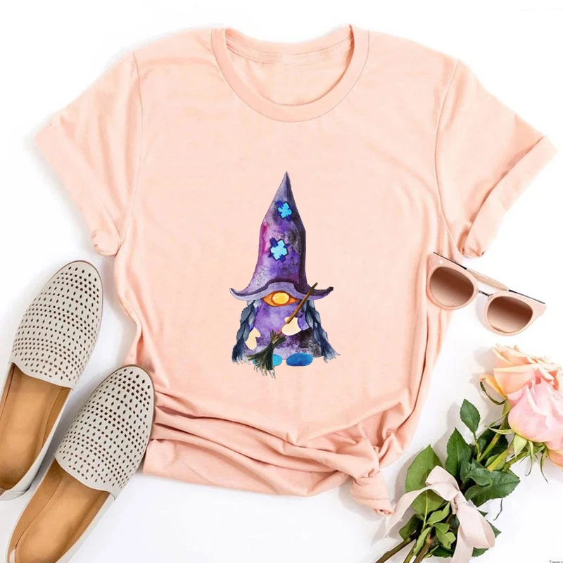 

Fall Nordic Gnomes Men Anime Shirt 2021 Campus Comics Exhibition T Shirt for Women Christmas Vacation New