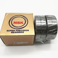 nsk brand 1pcs 7006 7006c 2rz p4 dt db 30x55x13 30x55x26 sealed angular contact bearings speed spindle bearings cnc abec 7