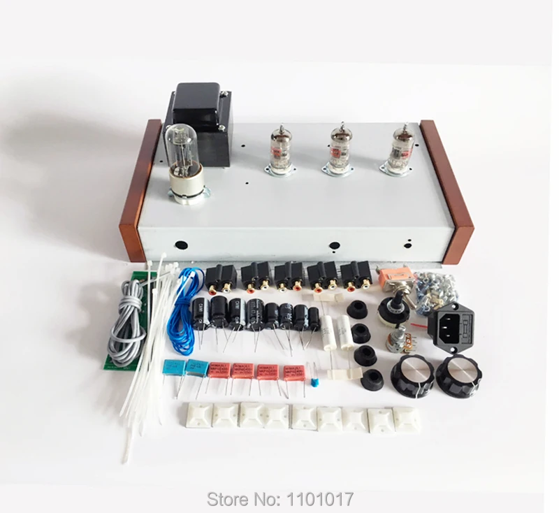 JBH имитировать M7 12AX7 ламповый предусилитель HIFI EXQUIS DIY набор или законченный ECC83 Ламповый предусилитель JBH12AXM7Pre