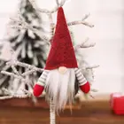 Симпатичные забавные украшения для автомобиля, рождественские подвесные украшения для новогодней ёлки для пожилых людей без лица, украшения для кукол, автомобильные подвески, Лидер продаж