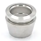 5 шт. подходит для труб OD 6 мм 304 Нержавеющая сталь компрессионная муфта с зажимным кольцом с двойным зажимным кольцом фитинг