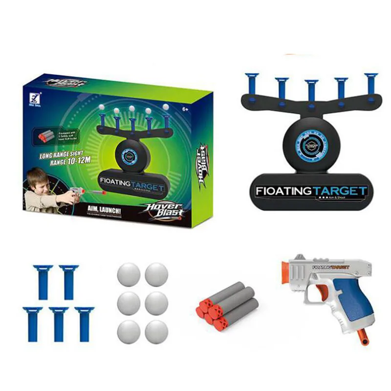 

Стрельба пистолет плавающий зависающий шар игра IndoorTarget подвеска летающие шаровые пистолеты детские игрушки подарок