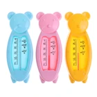 Пластиковый детский термометр для ванны, игрушечный термометр для ванны с датчиком воды, мультяшный плавающий милый медведь, Детский термометр для воды