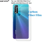 Защитная пленка для экрана vivo Y20  Y20i  Y20s  Y11s  IQOO U1X  Y30  Y12s 3D из углеродного волокна (не стекло)
