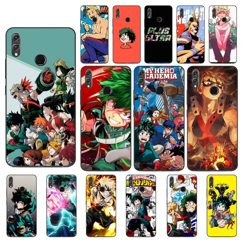 Чехол Yinuoda для телефона с аниме Мой герой боку нет героев Академии deku bakugou Huawei Honor 8X