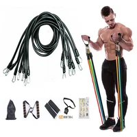 13pcs resistance bands gym sport expander rubber bands for fitness elastic fitness bands home portable yoga resistance bands