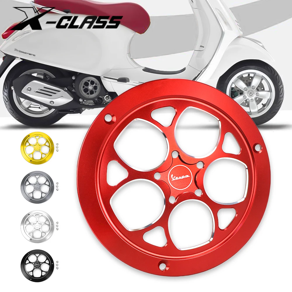 

Motorcycle Engine Guard Fan Protector Radiator Guard CNC Aluminum Accessories for Vespa Sprint Primavera 150 2013-2018 2019 2020