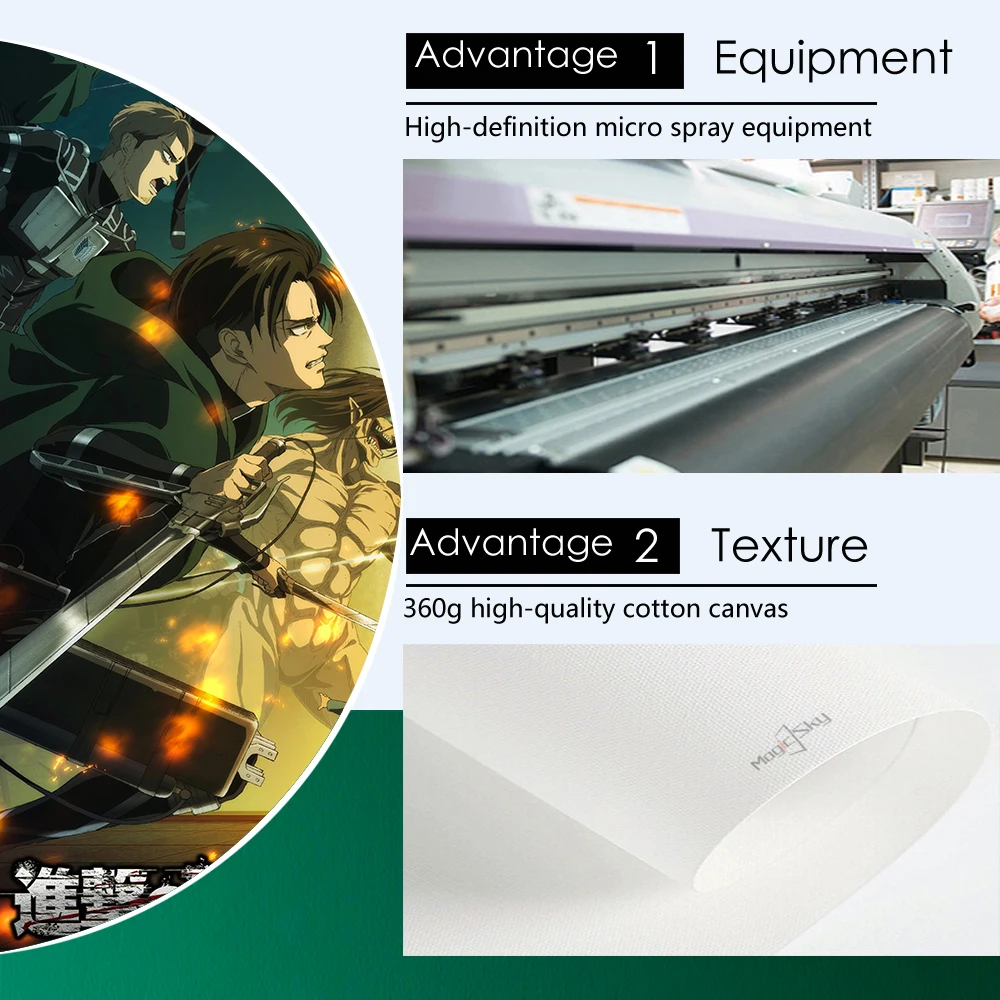 

Classic Japanese Anime Attack on Titan Season 4 Canvas Posters and Prints Vintage Wall Art Images Nordic Room Home Decoration