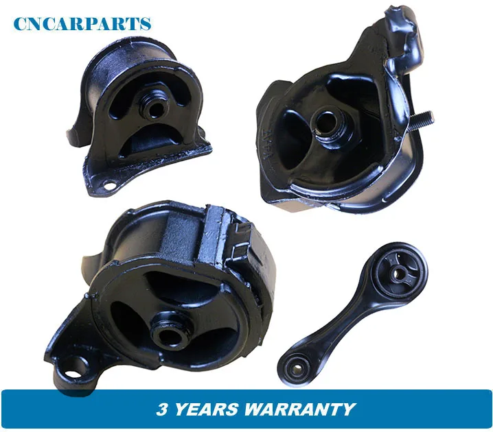 

Мотор Trans Mount 4 шт. в комплекте, подходит для 1990-1993 Honda Accord 2.2L LX / DX Manual