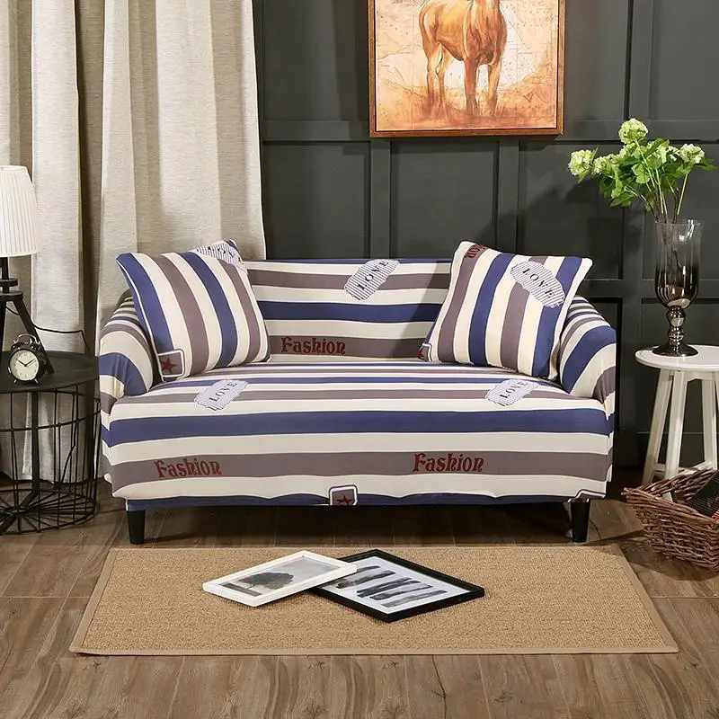 

38 Universal Slipcovers Sectional Sofa Covers Stretch Polyester Elastic All-inclusive Sofa Towel Sofa Cushion for living room