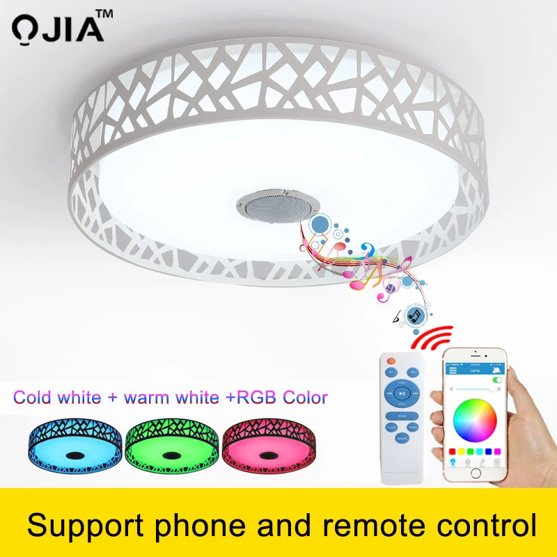 Потолочные светильники для гостиной потолочные со светодиодным креплением bluetooth