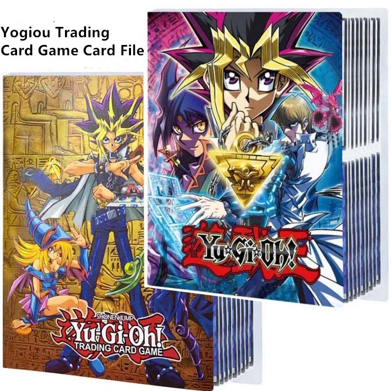 Карточный файл для торговых игр Yugioh 20 страниц держатель альбома Yu-gi-oh защитный