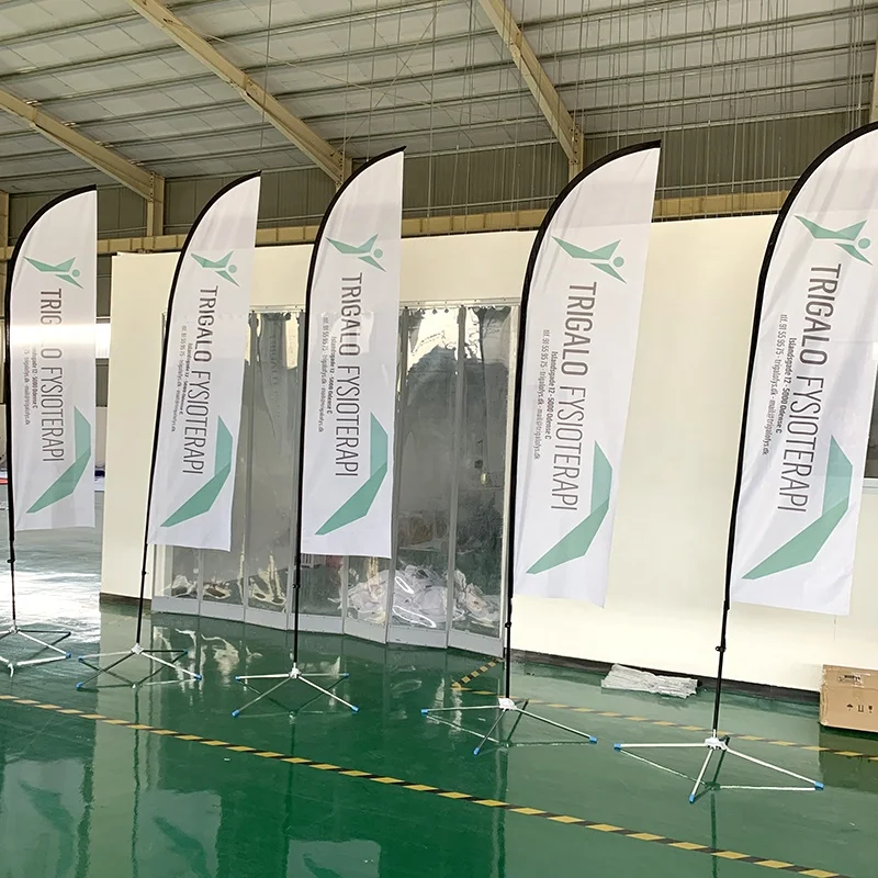 Индивидуальный флаг пляжный с перьями Графический Печатный Баннер на заказ