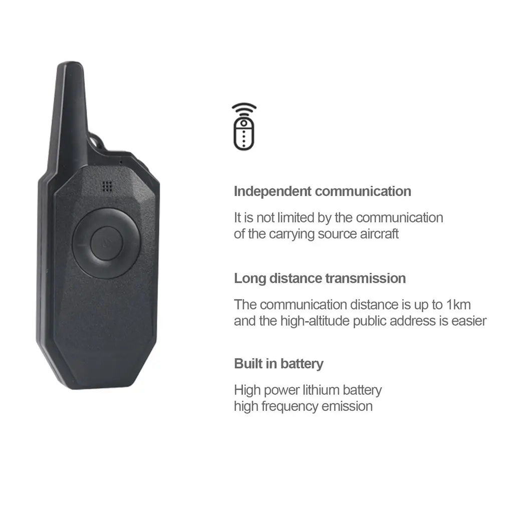 

Беспроводные колонки, Мегафон для DJI Mavic 2 Air 2 Mini, аксессуары для управления свечами, дальность действия дрона 2 1000 м