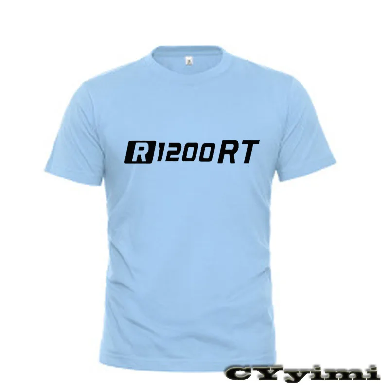 Футболка мужская с логотипом 100% хлопок коротким рукавом круглый вырез для BMW R1200RT