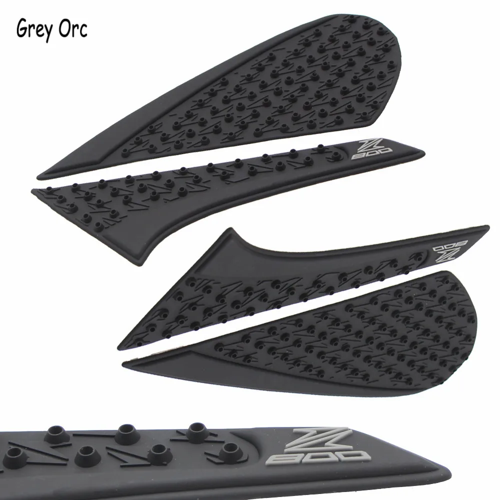 

For Kawasaki Z 800 Z800 2012 2013 2014 2015 High quality Tank Pad Side Gas Knee Grip Stickers Black Motorcycle