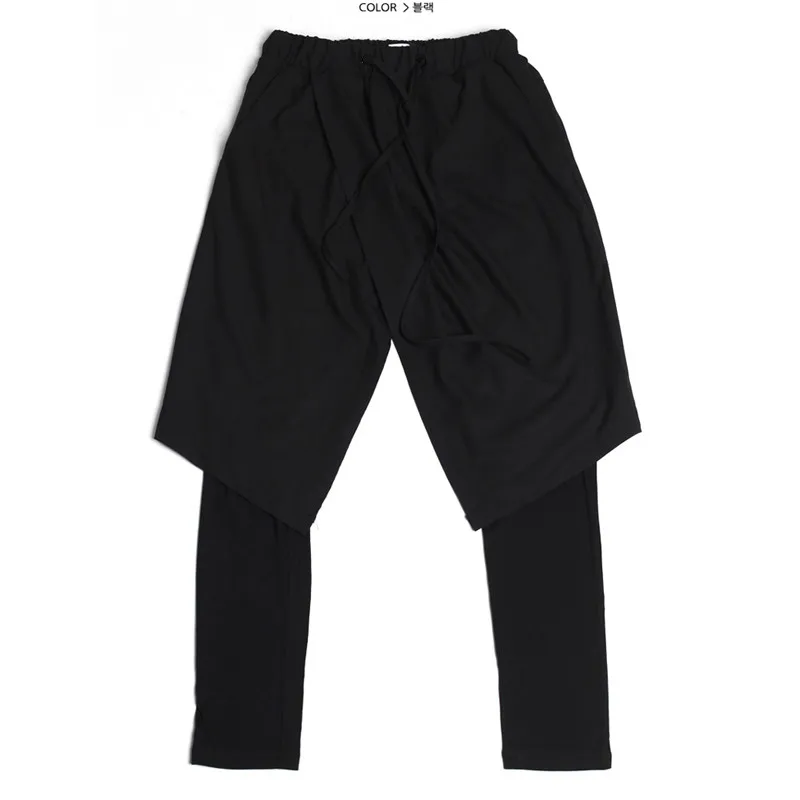 Персонализированная Мужская одежда джинсы с разрезами тренд рабочая костюмы