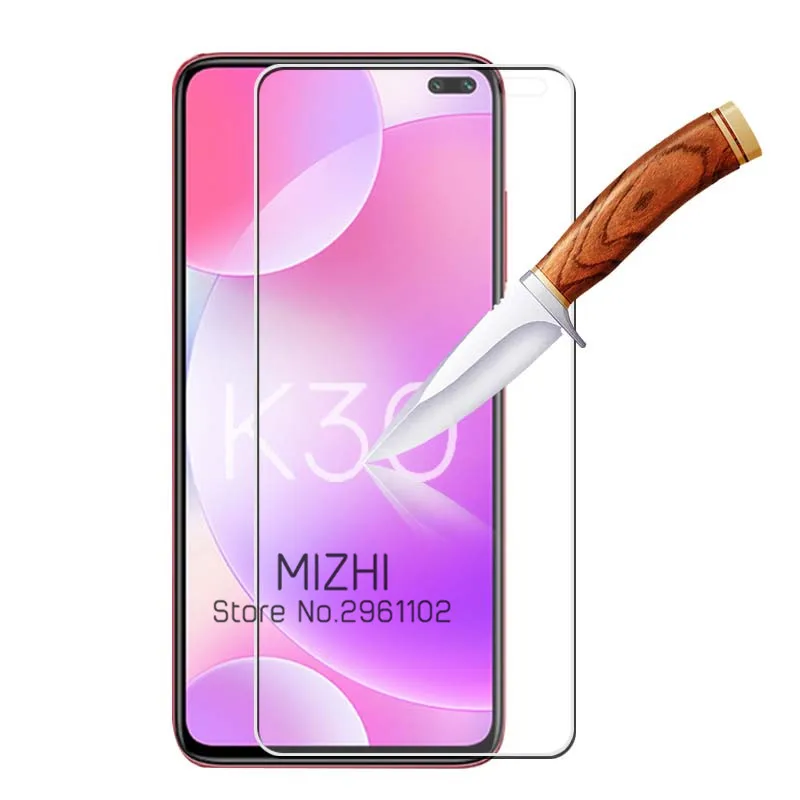 Защитное стекло закаленное HD для Xiaomi Redmi k30 | Мобильные телефоны и аксессуары
