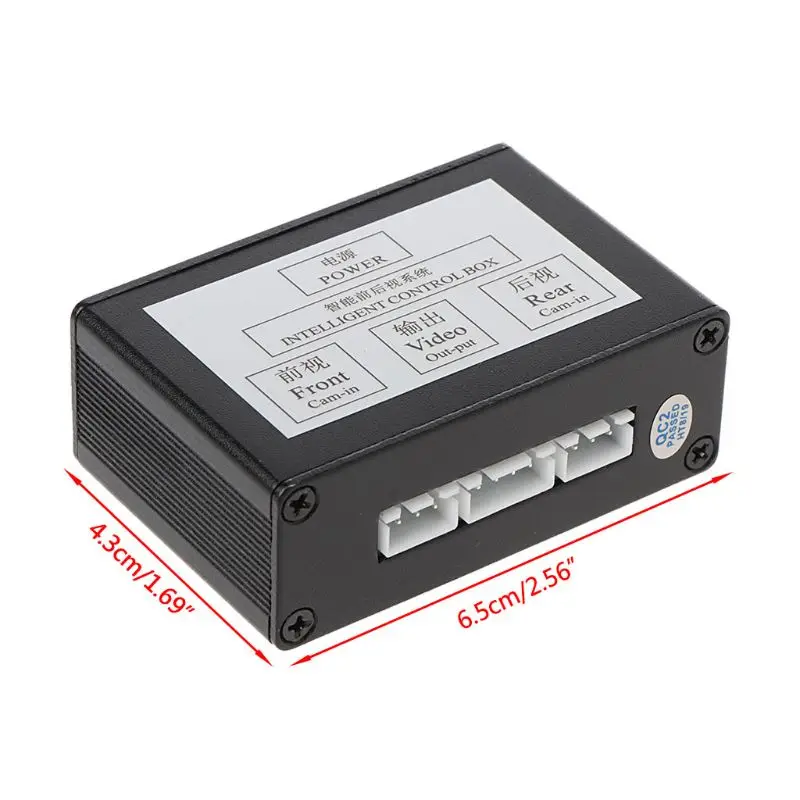 

Car Reversing Camera Right-View Blind Zone System Intelligent Switching Front View Rear View Two-Way Control Box