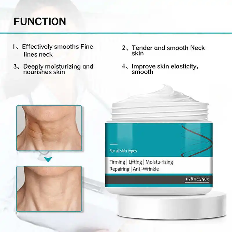 

50g Neck Cream Skin Care Firming Lifting Tightening Anti-Wrinkle Moisturizing Neck Care Cream