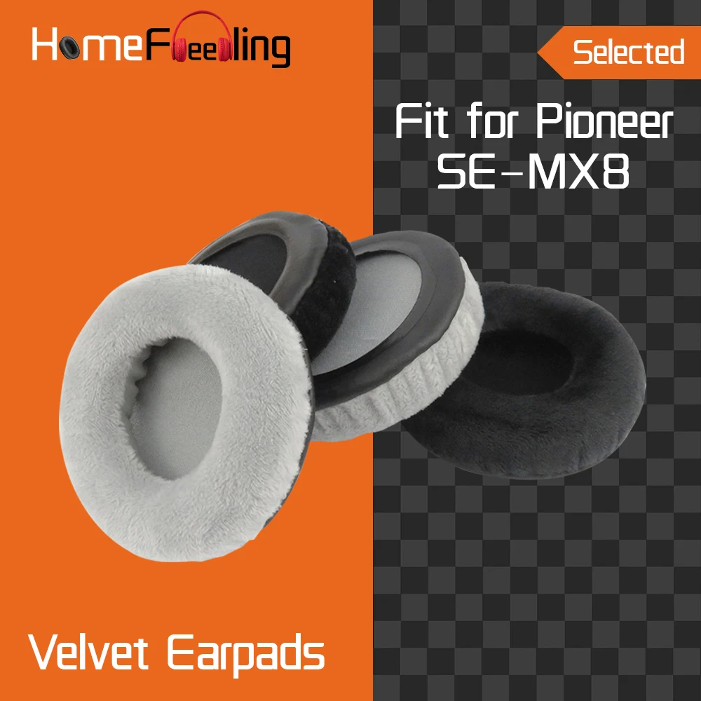 

Homefeeling Earpads for Pioneer SE MX8 MX8K MX8S Headphones Earpad Cushions Covers Velvet Ear Pad Replacement