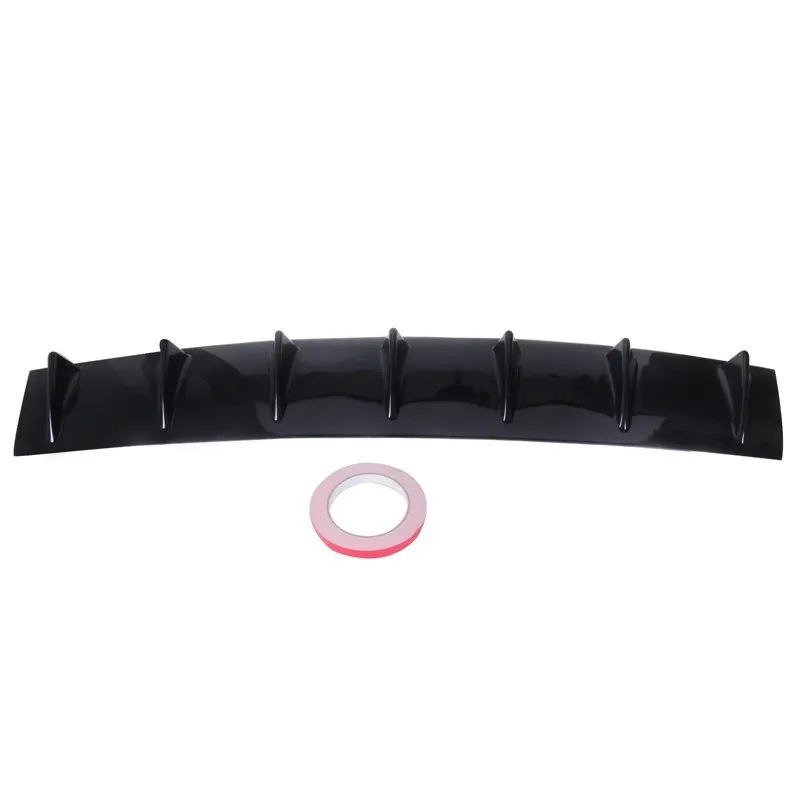 Универсальный диффузор Ikon Style 33 &quotx 5&quot губа на задний бампер 7 дюймов глянцевый
