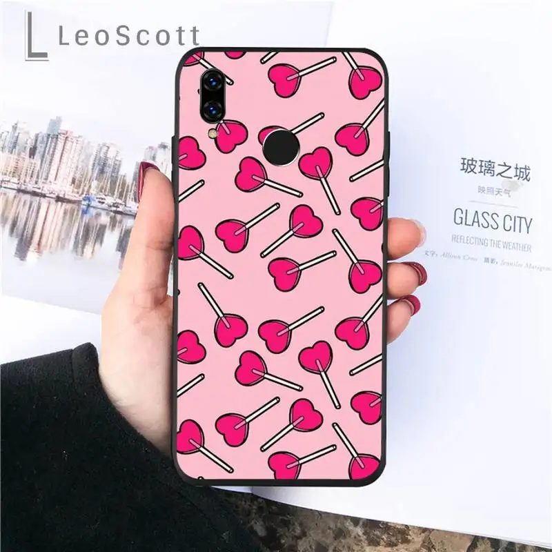 

Strawberry Phone Case For Huawei P9 P10 P20 P30 Pro Lite smart Mate 10 Lite 20 Y5 Y6 Y7 2018 2019
