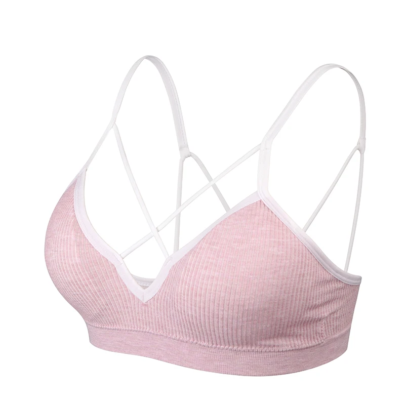 Спортивный бюстгальтер VEQKING для фитнеса женский бега и йоги бесшовный спортивный
