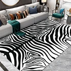 Коврик с леопардовым принтом зебры, коровы, оленя, Нескользящие Коврики для пола, коврики для ванной, коврик для дома, коврик для салона, балкона