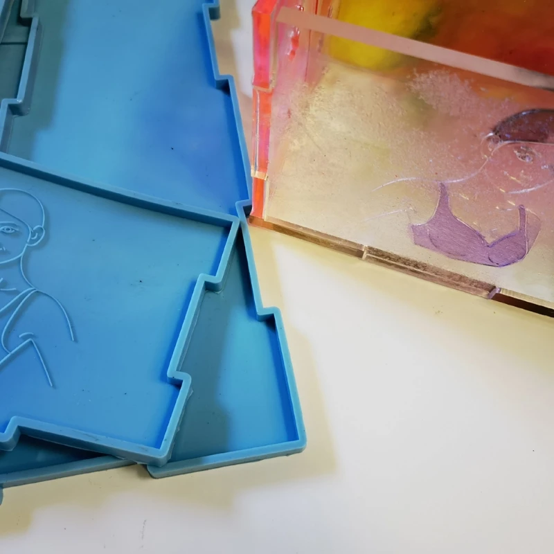 

1 Set Bra Organizer Resin Mold Underwear Brassiere Storage Box Silicone Mould