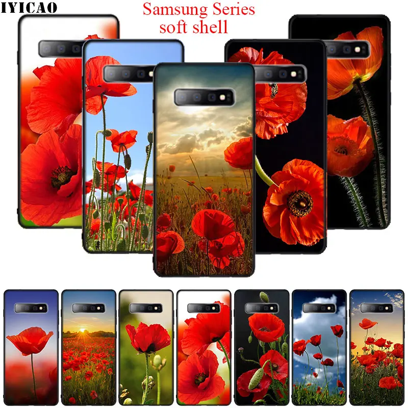 Мягкий силиконовый чехол для Samsung A10 A10S S6 S7 Edge S8 S10 Plus S10E Note 8 9 10 | Мобильные телефоны