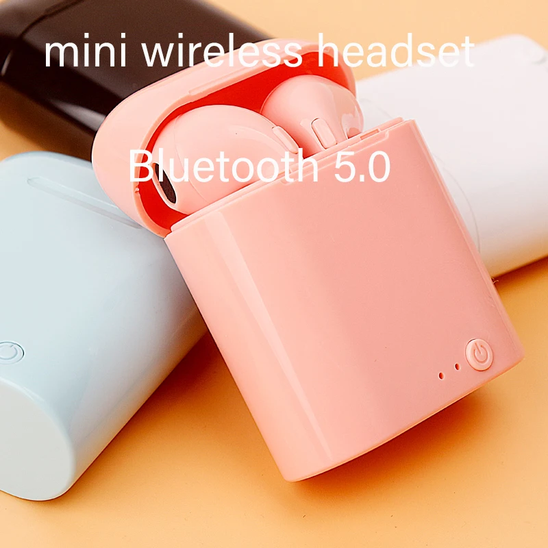 

i7s mini TWS wireless earphones bluetooth 5.0 earphones sports earbuds waterproof earphones for iphone Huawei Xiaomi smartphone