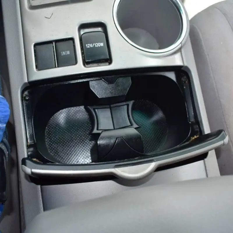 Car Center Console Cup Holder insert Divider Limit Clip For Toyota Highlander 2008-2013 Armrest Anti Slip Limiter | Автомобили и