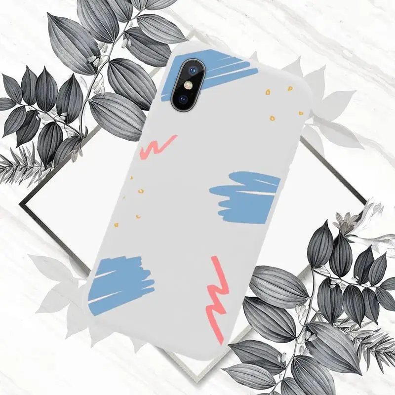 

Art Abstract Phone Case Candy Color for iPhone 11 12 mini pro XS MAX 8 7 6 6S Plus X SE 2020 XR