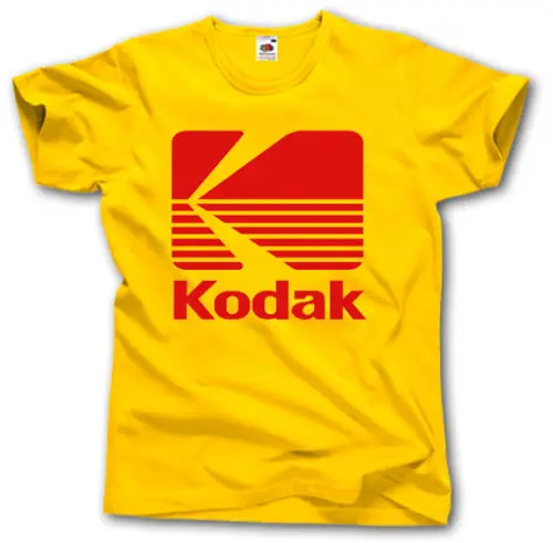 KODAK LOGO CAMERA SHIRT S-XXXL EXPRESS винтажные старые фото фотографии Новые футболки Забавные