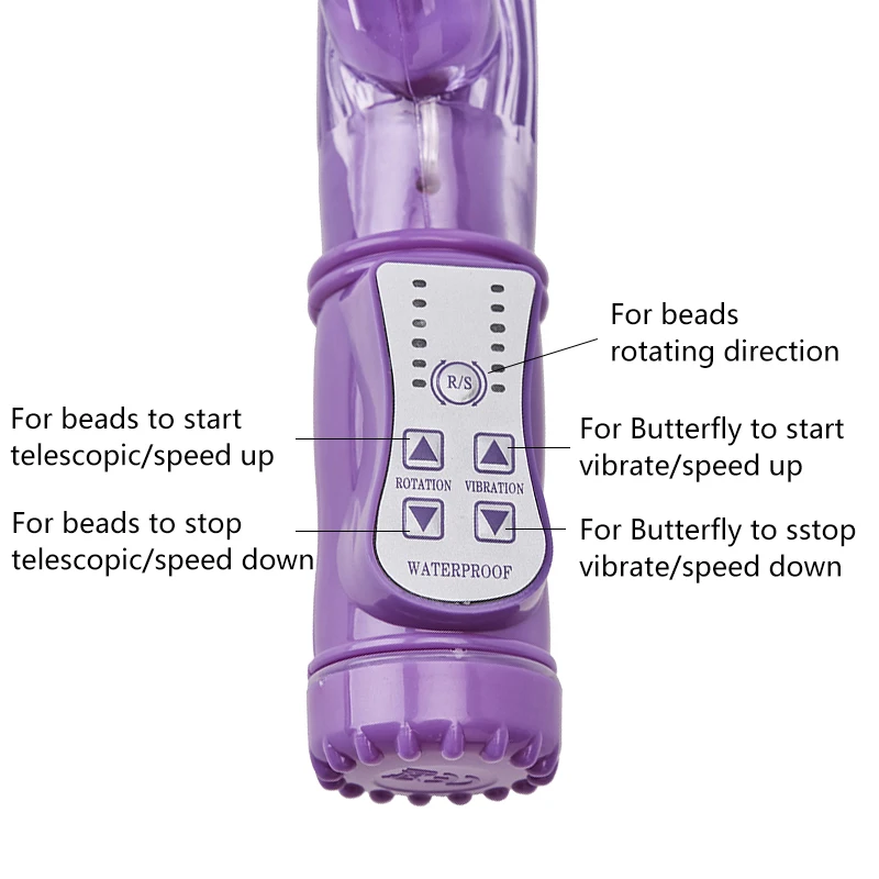 Вращение головы Кролик G точка вибрации и вращения тела массаж вибратор женские