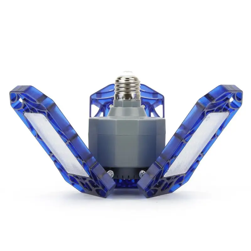 

360 Triangle glow Garage Light LED Shop Utility Ceiling 6000LM Deformable 6000K Daylight US industrial lamp Workshop lamp