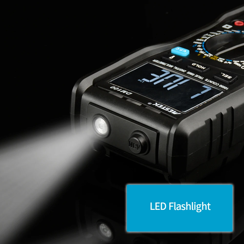 MESTEK 10000 отсчетов True RMS Многофункциональный цифровой мультиметр Измерение