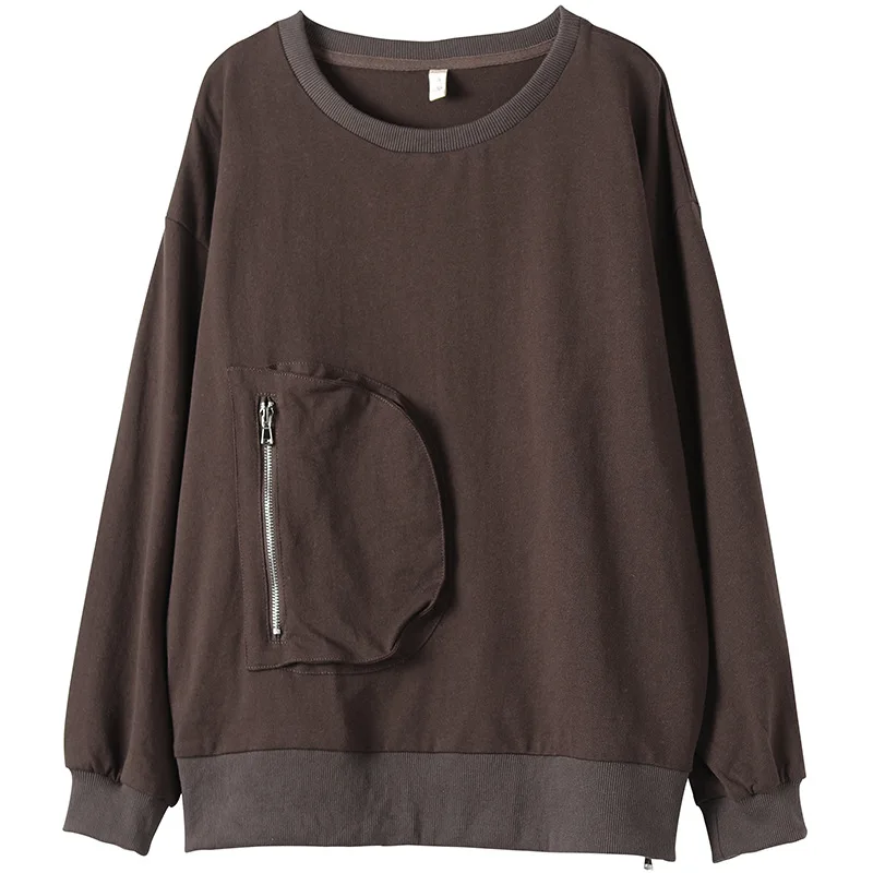 

Max LuLu Spring Korean New Style Clothing Ladies Solid Casual Sweatshirts Womens Loose Fitness Hoodies Vintage Clothes Plus Size