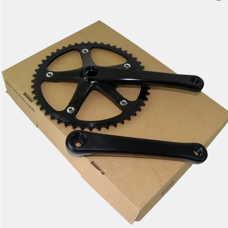 Велосипедная Звездочка 49T шатуны Системы CNC 170 мм Aolly Fixie велосипедная звездочка
