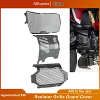 motorcycle oil cooler guard grill engine radiator guard protector grille cover for ducati hypermotard 939 950 sp hyperstrada 939