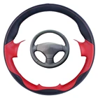 Подгонянная ручная сшитая оплетка из искусственной кожи для Peugeot 206 1998-2005 206 Sw 2003-2005 206