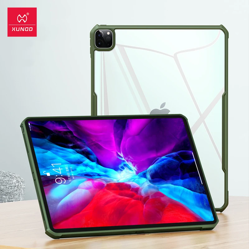 Чехол для планшета Xundd нового iPad Pro 11 12 9 дюйма 2020 противоударный прозрачный мягкий