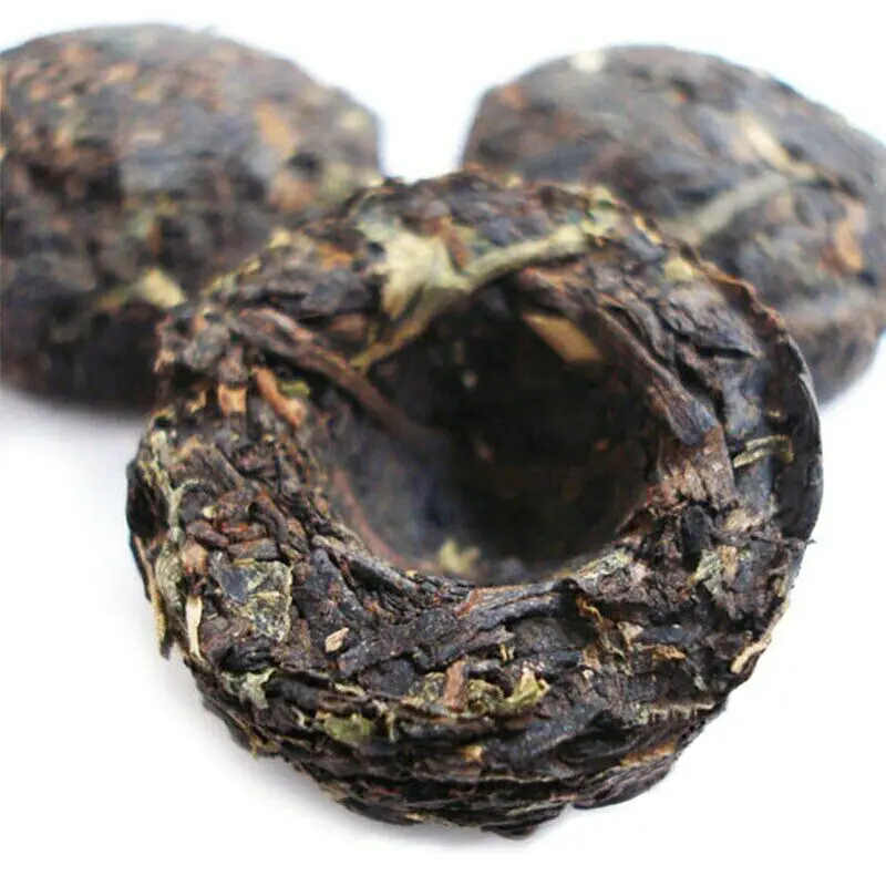 Laocang Mini Shu Pu-erh Tuo Cha клейкий Аромат Риса спелый Pu'er Tuocha