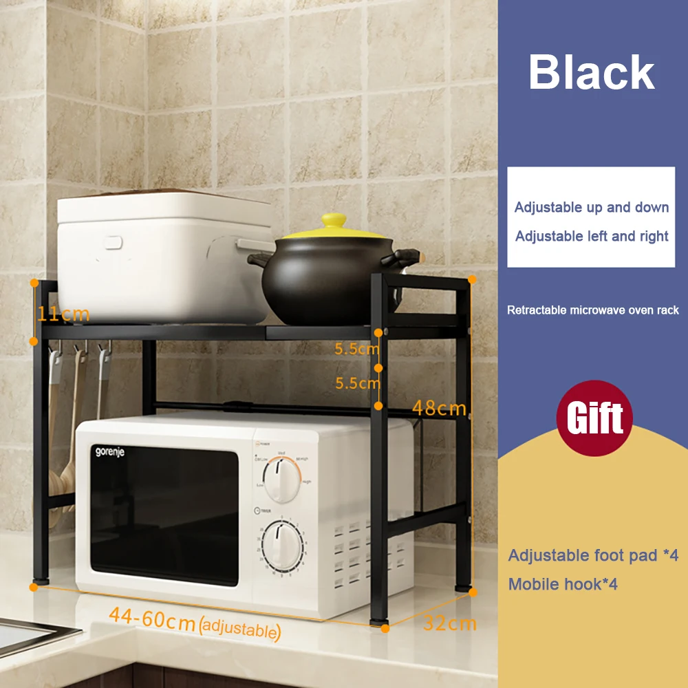 Подвижный стеллаж для посуды бытовая техника принтера кухонный микроволновой