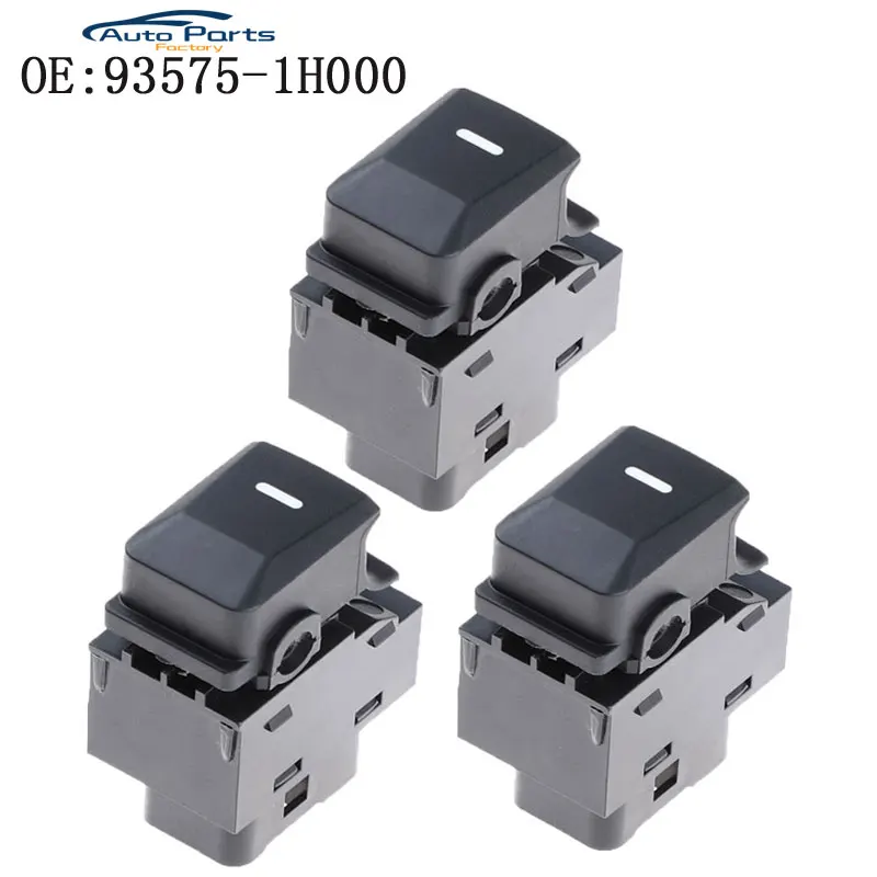 

3PCS New Window Control Switch/Window Lifter Switch For Hyundai Kia Sportage 93575-1H000 935751H000 369510-1000 3695101000